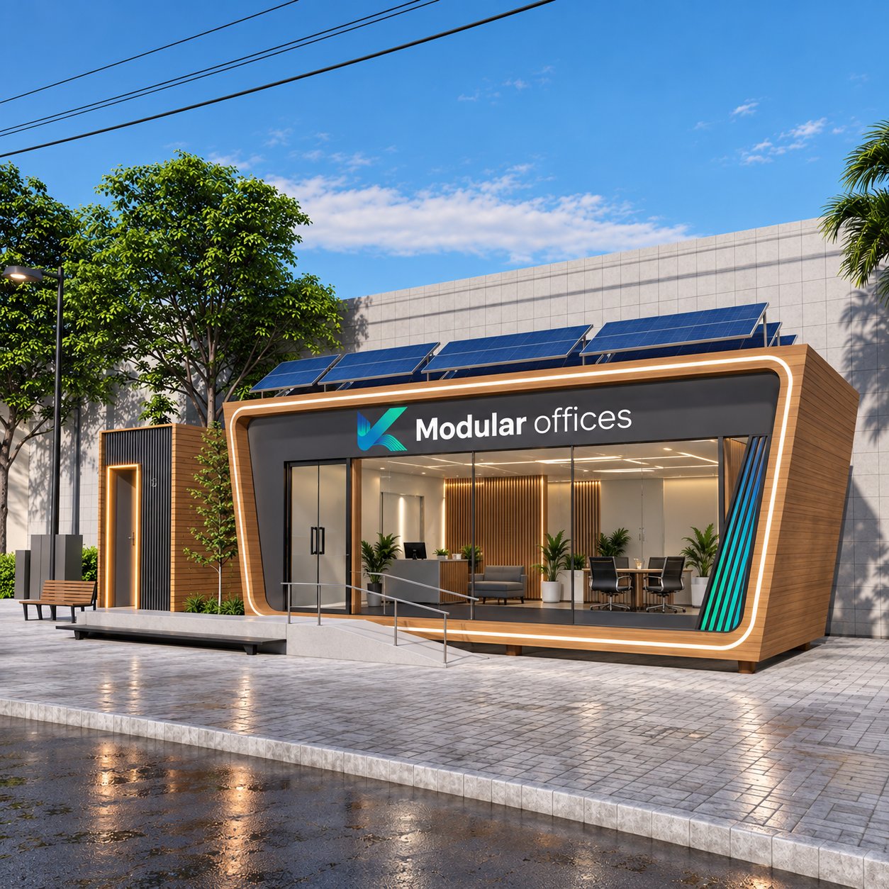 Modular Offices prefab infrastructure